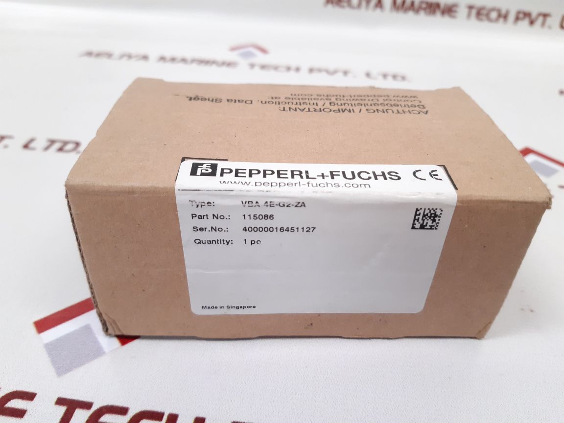 Pepperl+Fuchs Vba-4E-g2-za As-interface Sensor Module