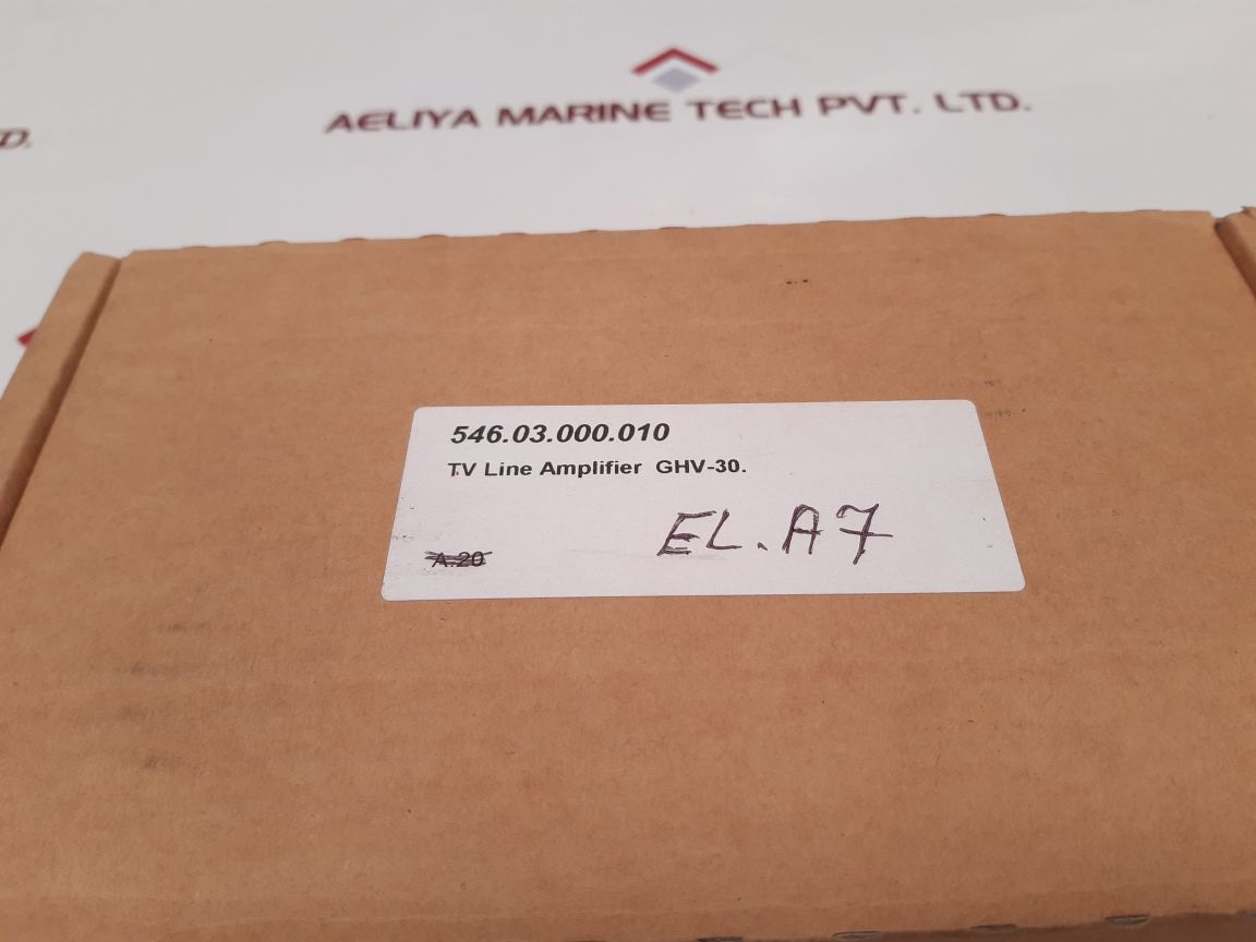 Hirschmann Ghv 830 Eco-power House Connection Amplifier