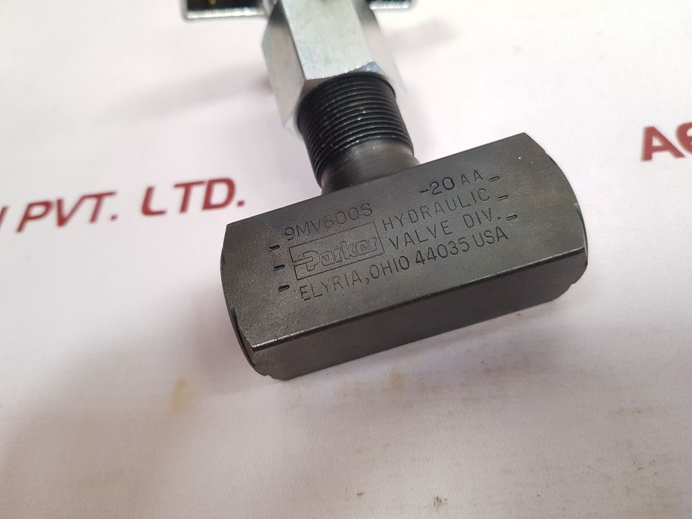 Parker 9Mv600S Hydraulic Valve