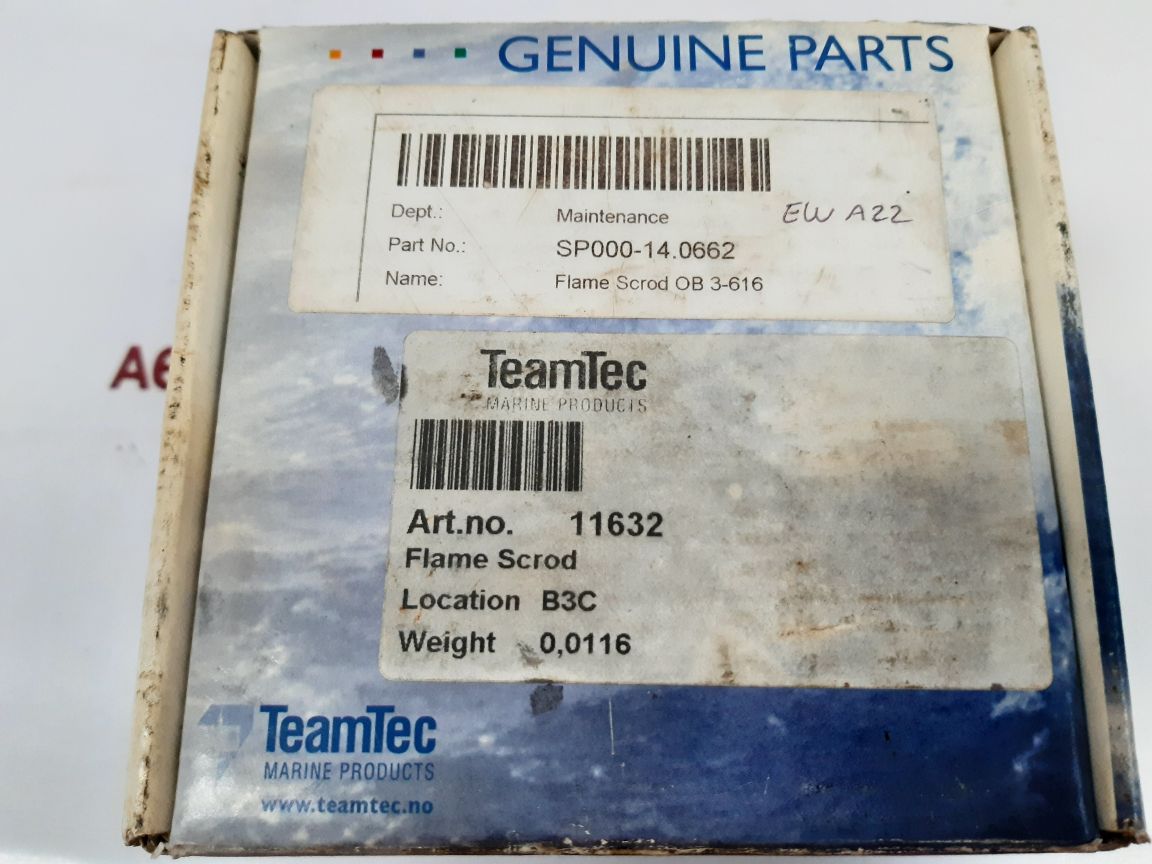 Teamtec 11632 Flame Scrod New