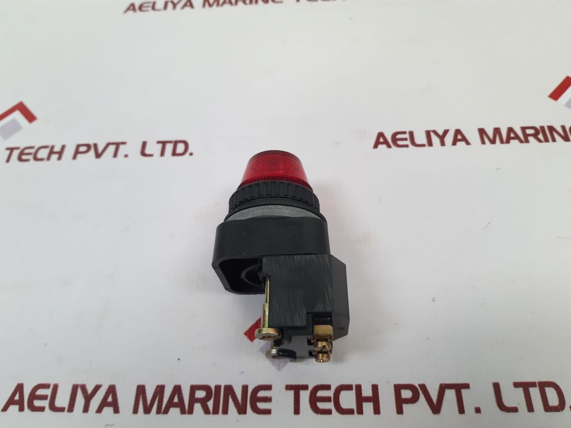 Set Of 2X Allen Bradley 40171-002-01 Red Pilot Light