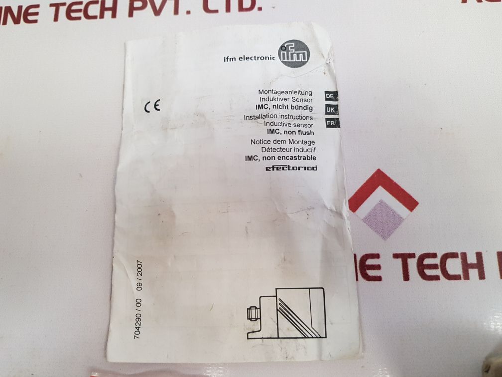 Ifm Im0041 Inductive Sensor Imc2035-arka/Ls-100Ak