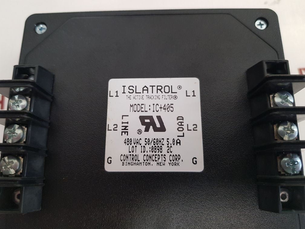 Control Concepts Ic+405 High-frequency Noise Filter With Transient Protection