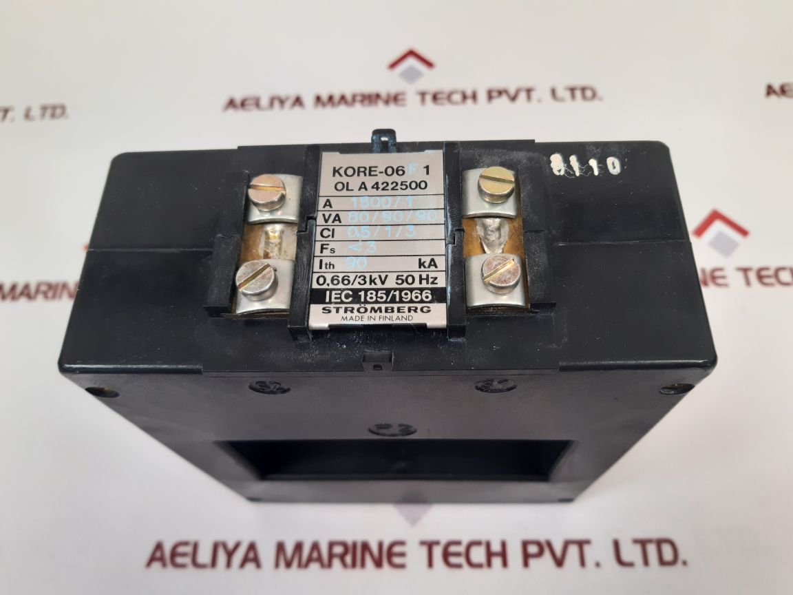 Stromberg Kore-06F1 Ol A 422500 Current Transformer A 1500/1