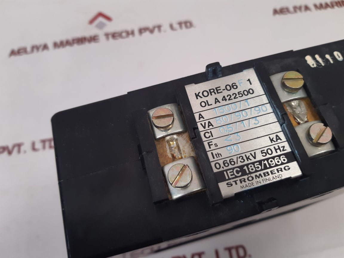 Stromberg Kore-06F1 Ol A 422500 Current Transformer A 1500/1