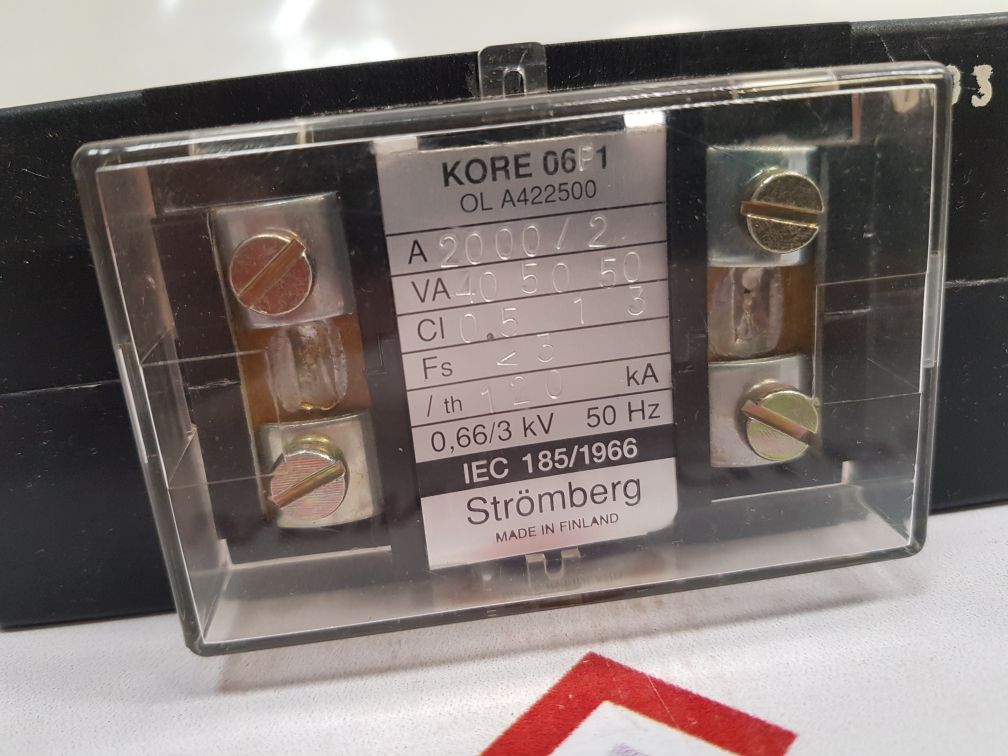 Stromberg Ol A422500 Current Transformer