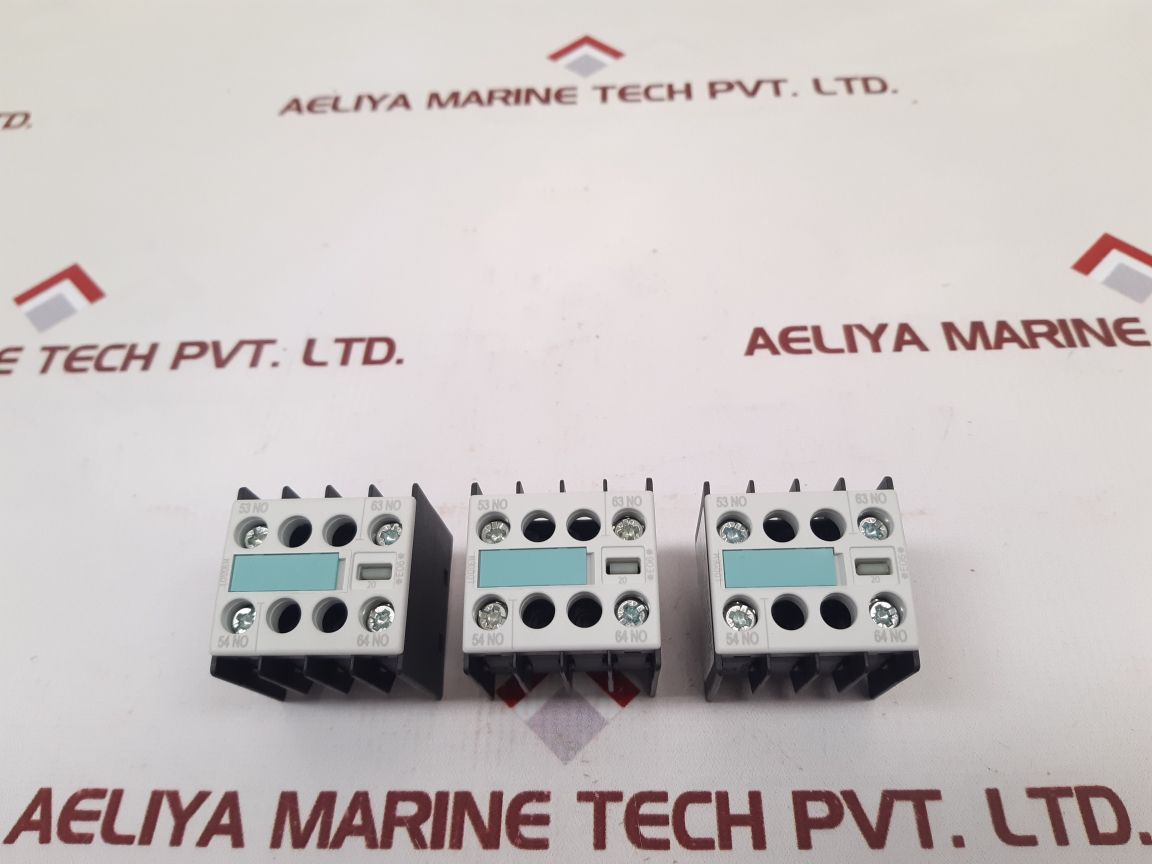 Siemens 3Rh1911-1Fa20 Auxiliary Contact Block