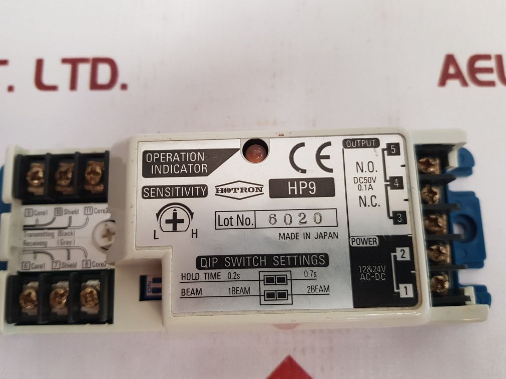 Hotron Hp9 Operation Indicator