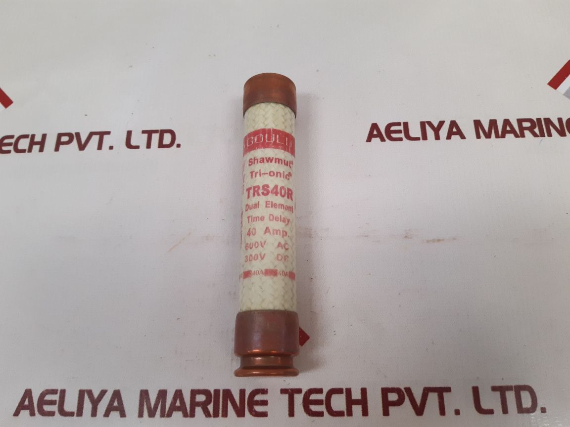 Set Of 7X Gould Shawmut Trs40R Fuse 40 Amp
