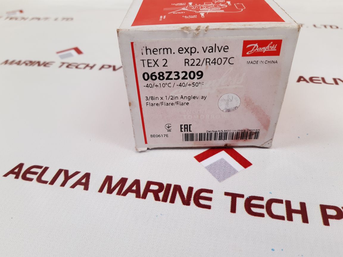 Danfoss 068Z3209 Thermostatic Expansion Valve