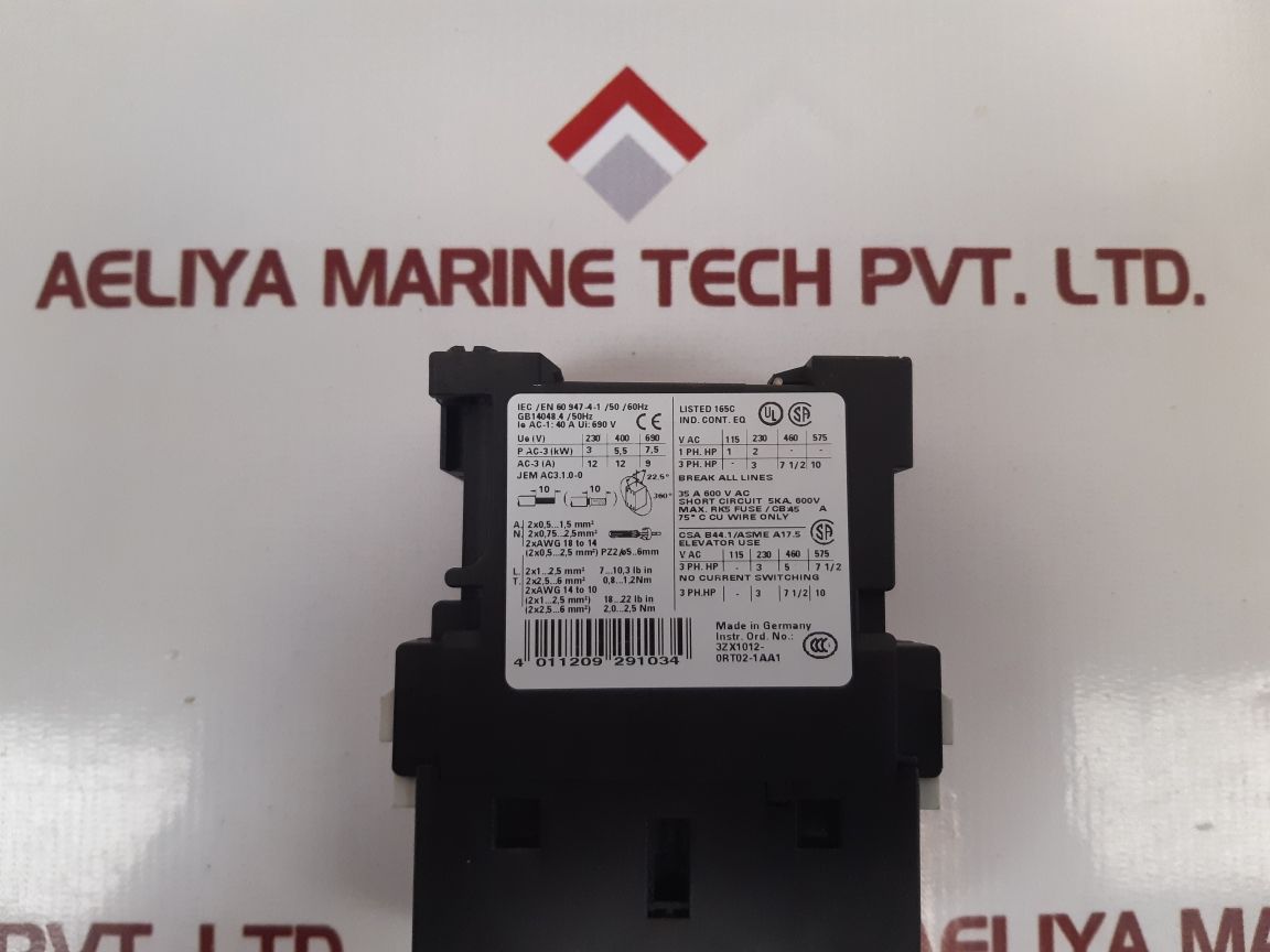 Siemens Sirius 3Rt1024-1B..0 Contactor