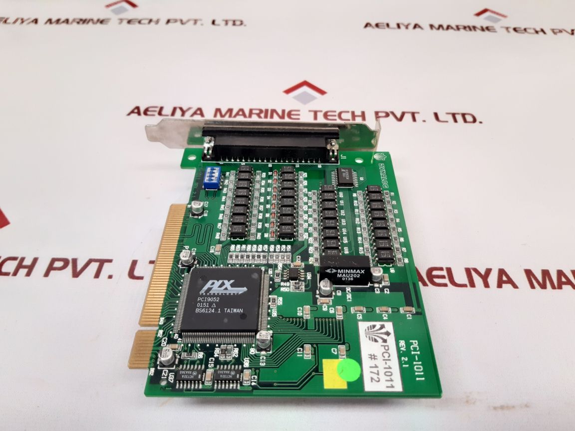 Dynalog Pci-1011 Pci Bus Data Acquisition Cards Rev. 2.1