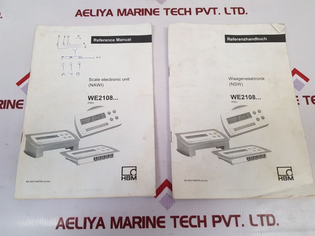 Hbm We2108 Electronic Weighing Indicator