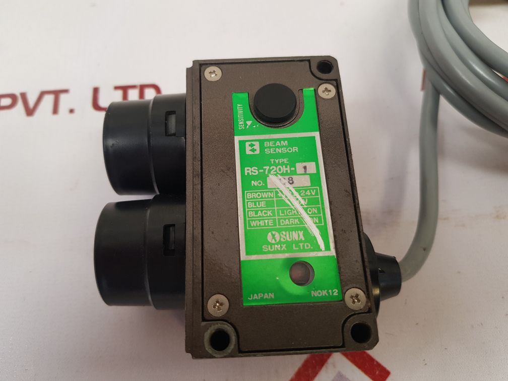 Sunx Rs-720H-1 Photoelectric Sensor