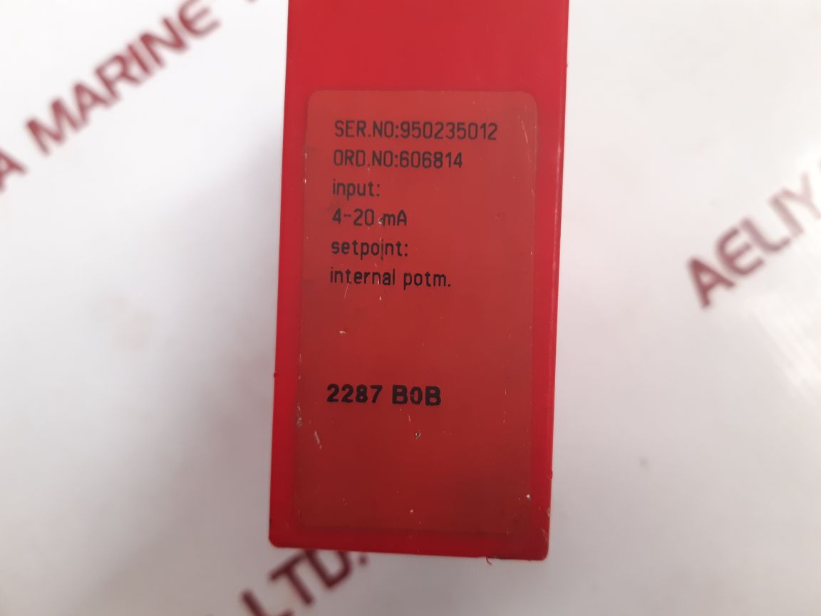Pr Electronics 2287 Pi Step Controller 2287 B0B