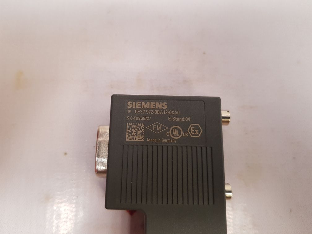 Siemens 6Es7 972-0Ba12-0Xa0 Profibus Connector new
