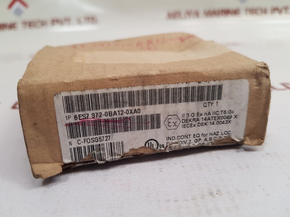 Siemens 6Es7 972-0Ba12-0Xa0 Profibus Connector new