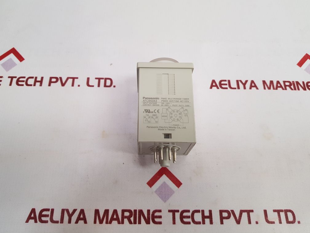 Panasonic Pm4S-a2C10M-ac120V Multirange Timer Pm4S