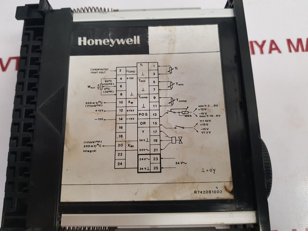 Honeywell R7420B1002 Temperature Regulator