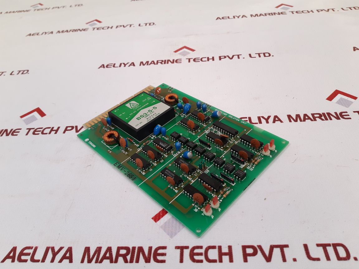 Terasaki Emv-2651 Isolation Unit Rs232C/422 Pcb Card K/87Z/1-001A