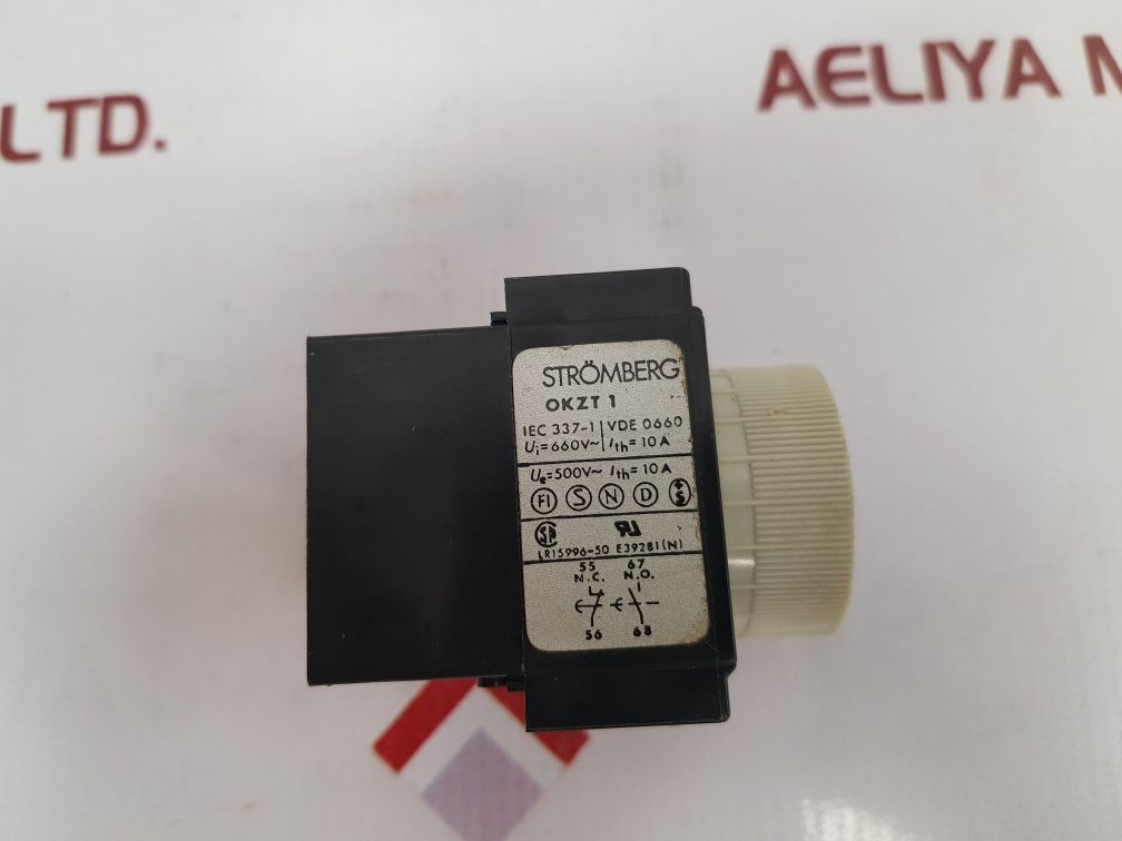 Stromberg Okzt 1 Time Delay Relay 10_180S