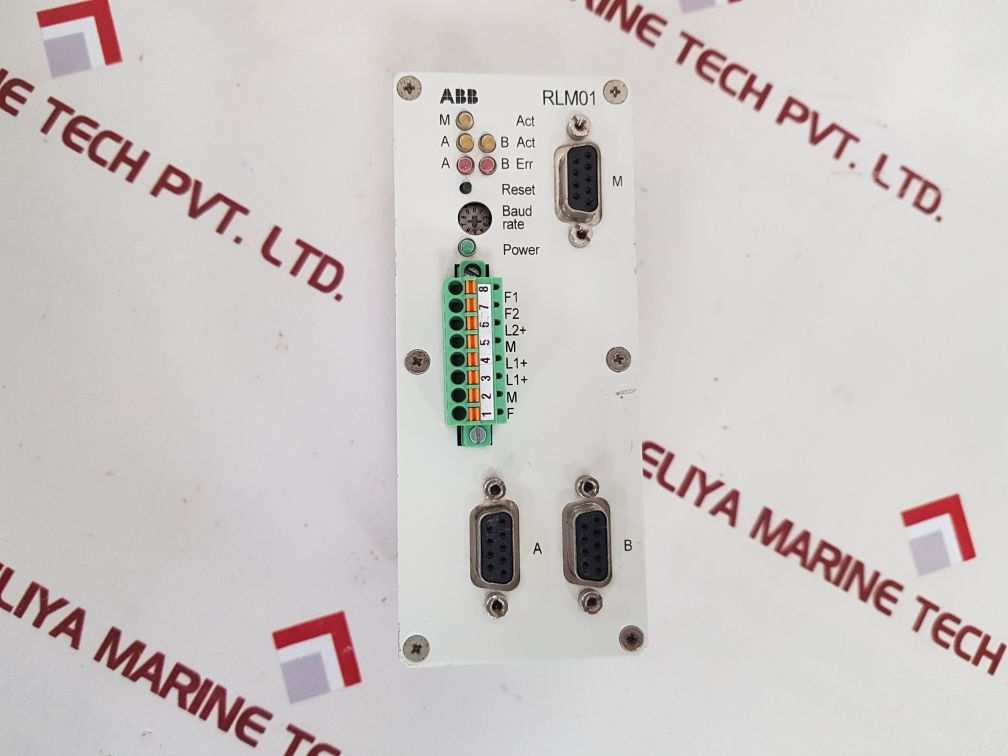 Abb rlm01 redundancy link module 3bdz000398r1 used