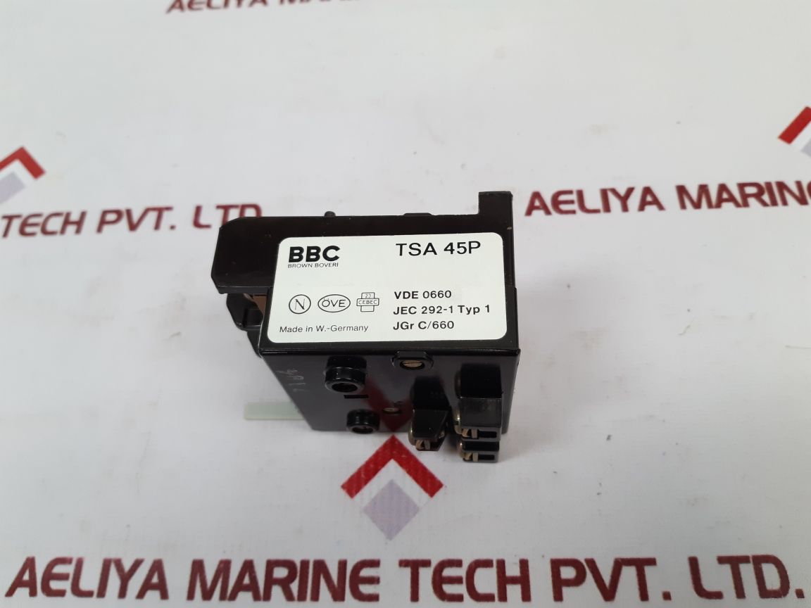Bbc Tsa 45P Thermal Overload Relay 2.1-3.3A