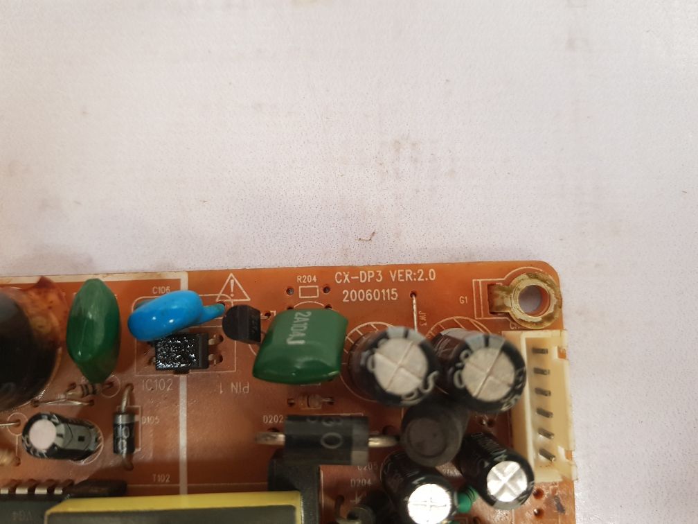 Kb 3150 Power Supply Board Cx-dp3 Ver: 2.0