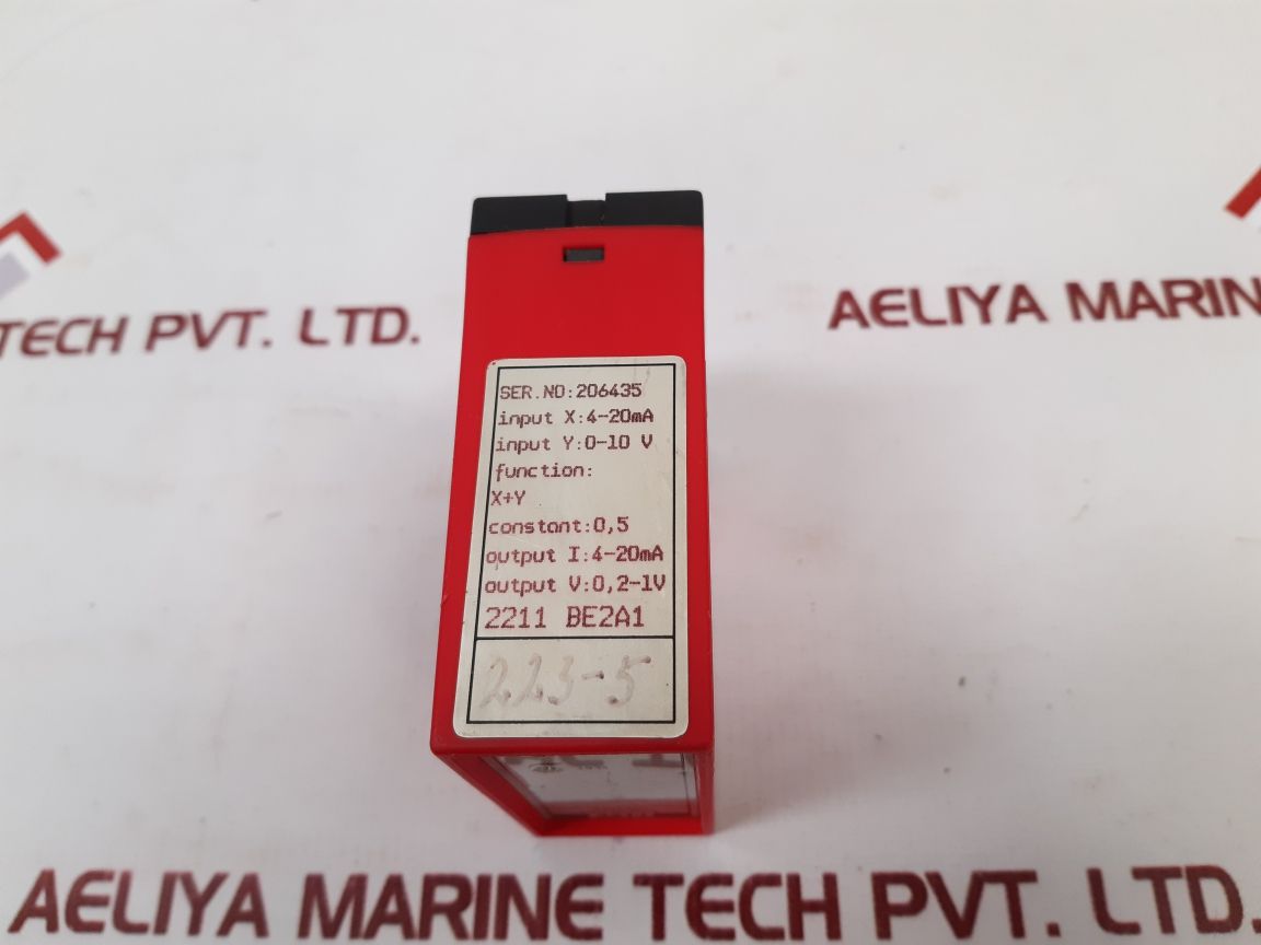 Pr Electronics 2211 Be2A1 Analog Calculator