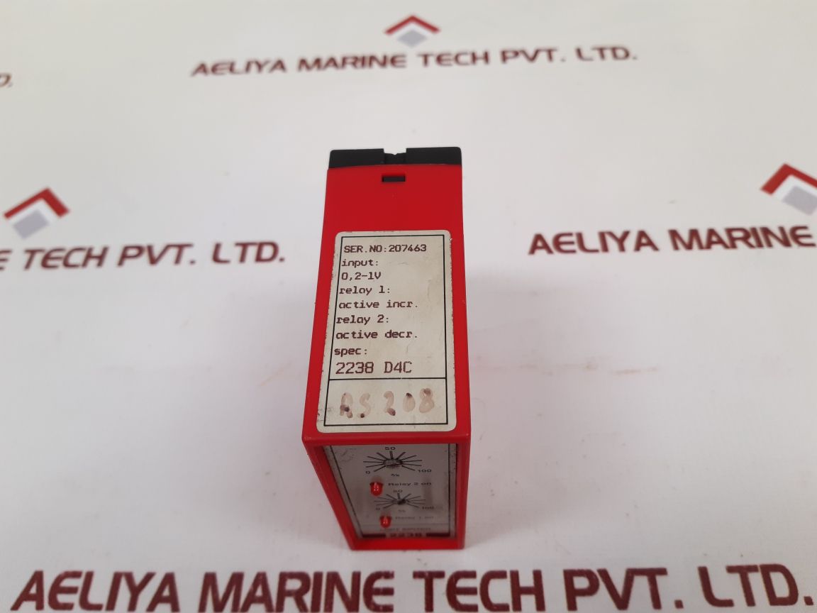 Pr Electronics 2238 D4C Limit Switch Used