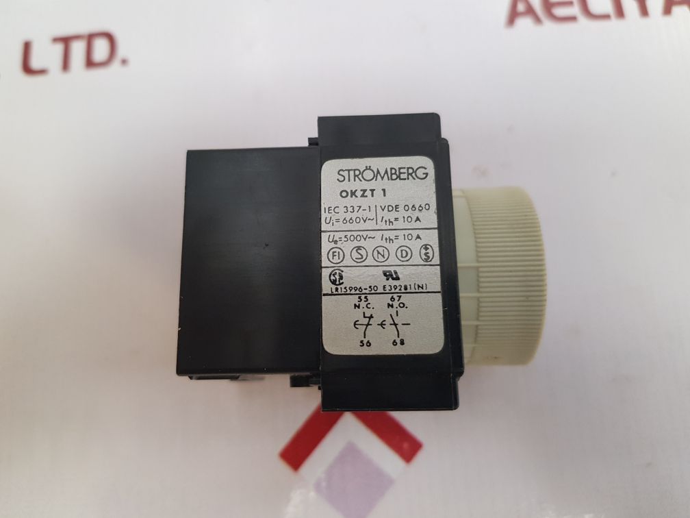 Stromberg Okzt1 Time Delay Relay 0, 1_30S New