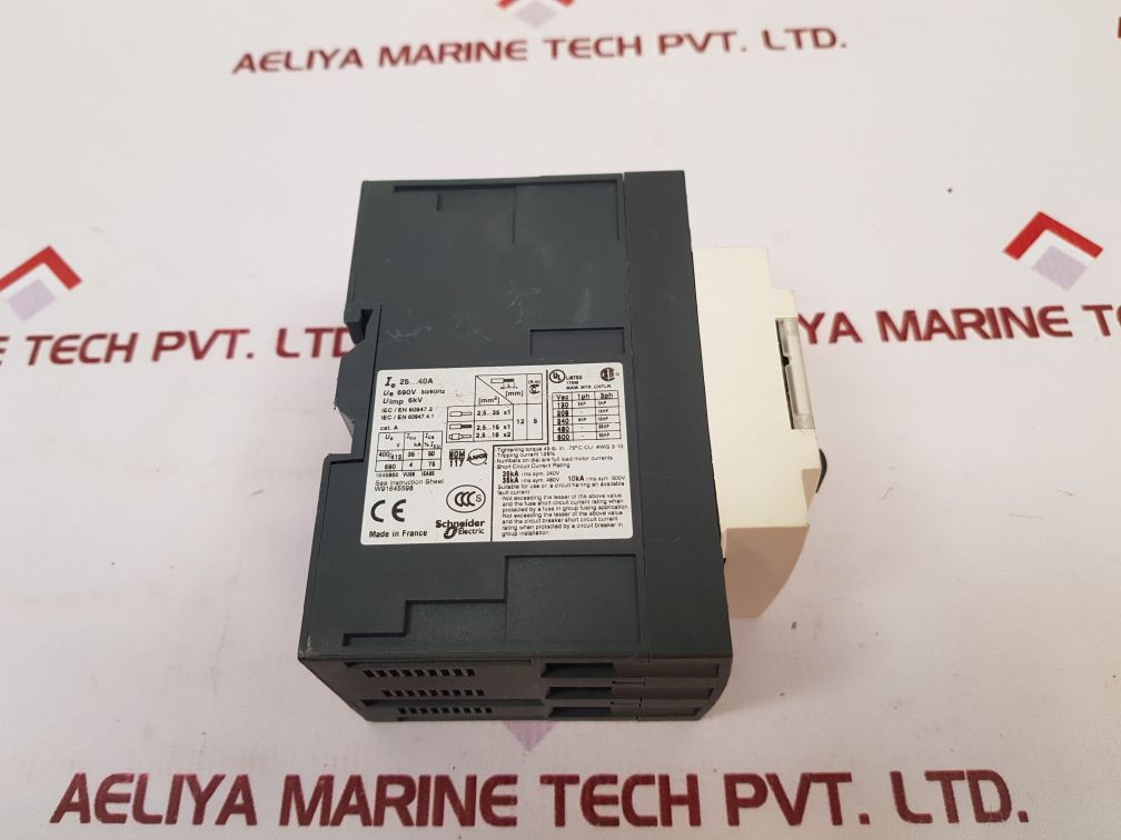 Telemecanique/Schneider Gv3Me40/25-40A Motor Circuit Breaker