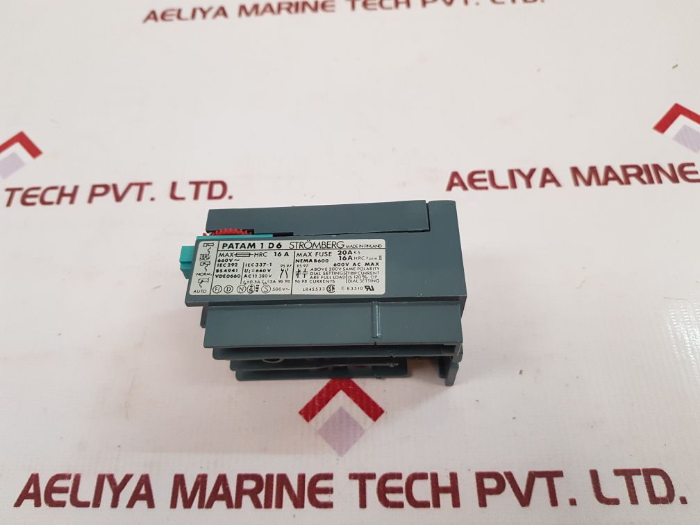 Stromberg Patam 1 D6 Overload Relay Bs4941