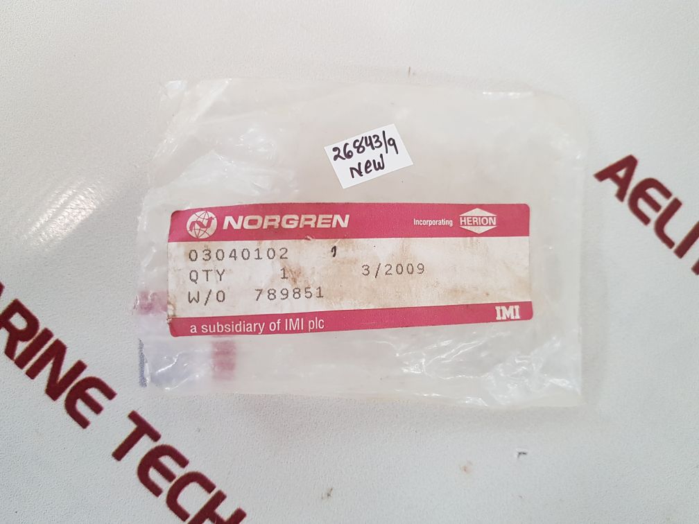 Norgren 03040102 3/2 way air/spring operat directional valve