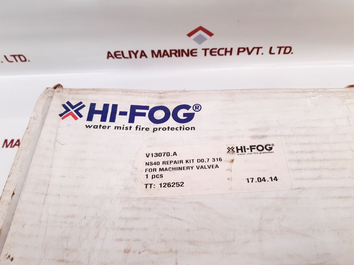 Hi-fog V13070.A For Machinery Valve