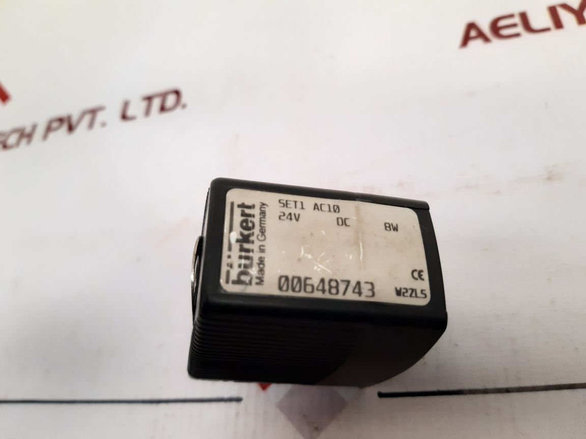 Burkert 00648743 Solenoid Valve Coil