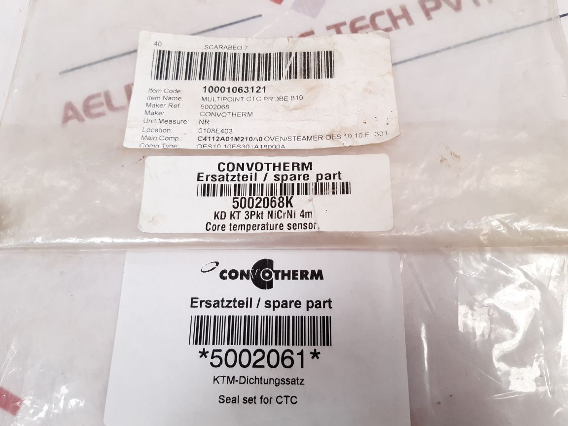 Convotherm 5002061 Core Temperature Sensor And Ktm Seal Kit