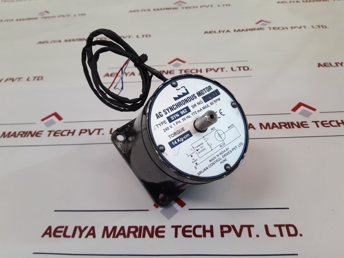 Srijan Control Drives Syn 982 Ac Synchronous Motor