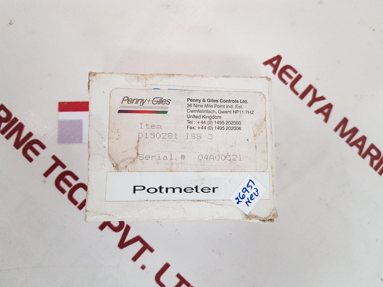 Penny & Giles D150281 Precision Potentiometer