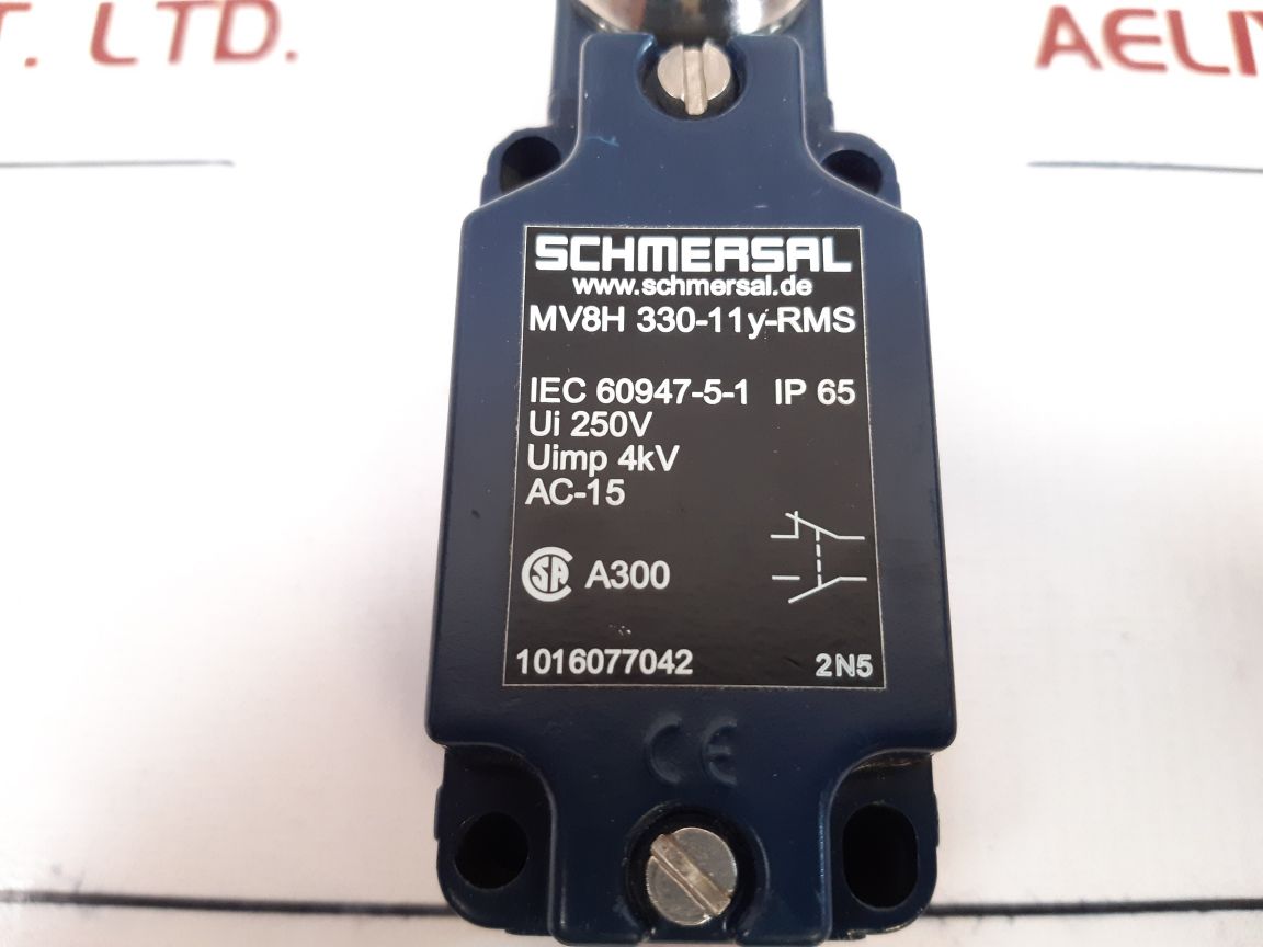 Schmersal Mv8H 330-11Y-rms Potion Switch
