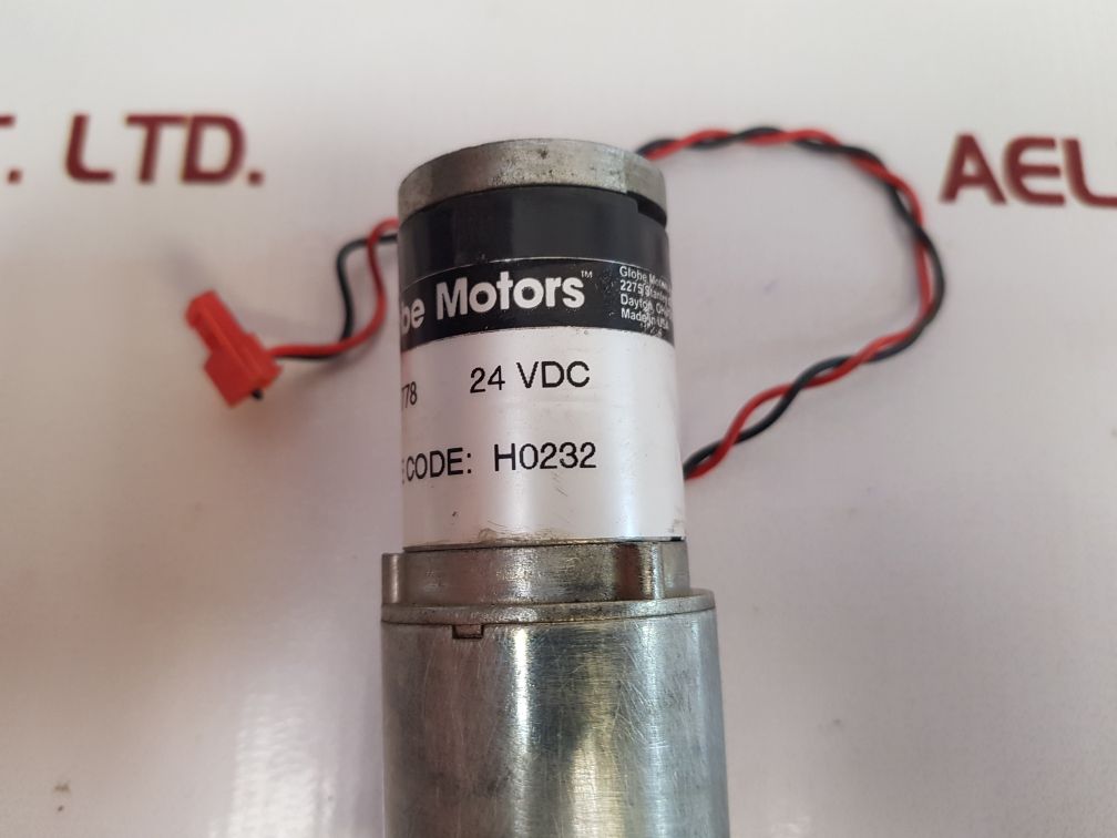 Globe Motors 415A778 Motor 24 Vdc