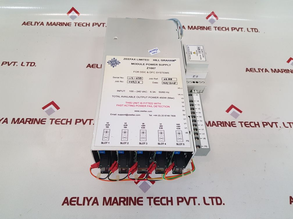Zeefax z1667 module power supply