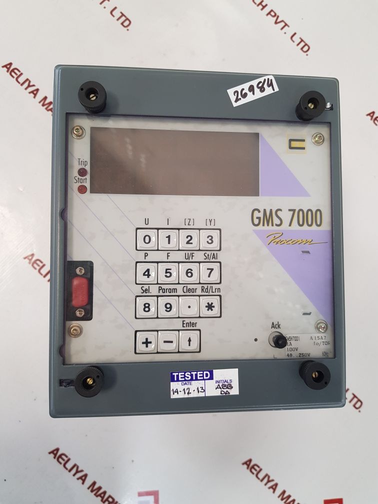Cee gms 7000 microprocessor controlled multi curve gmsh7001