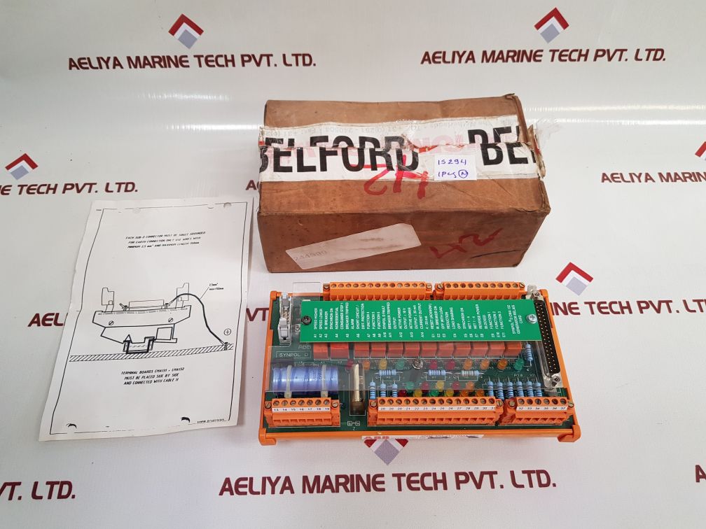 Abb synpol d cma 132 generator relay card 3dde 300 412 New