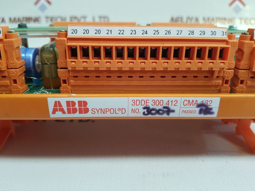 Abb synpol d cma 132 generator relay card 3dde 300 412 New