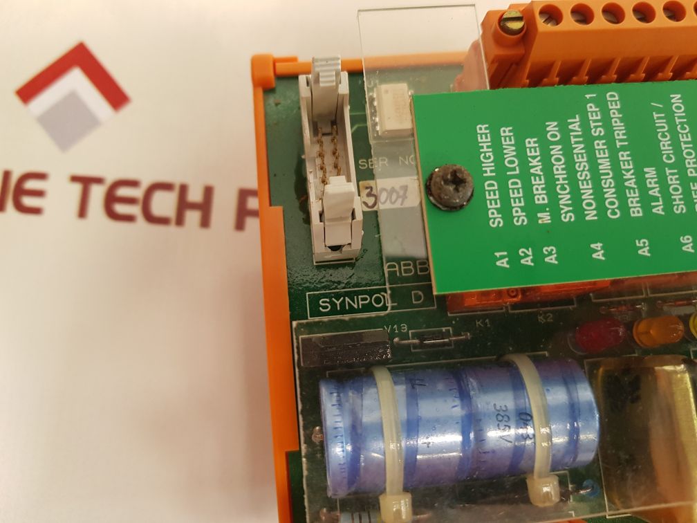 Abb synpol d cma 132 generator relay card 3dde 300 412 New