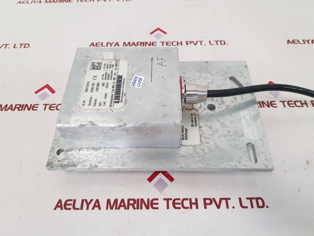 Liebherr 693172314 angle sensor used