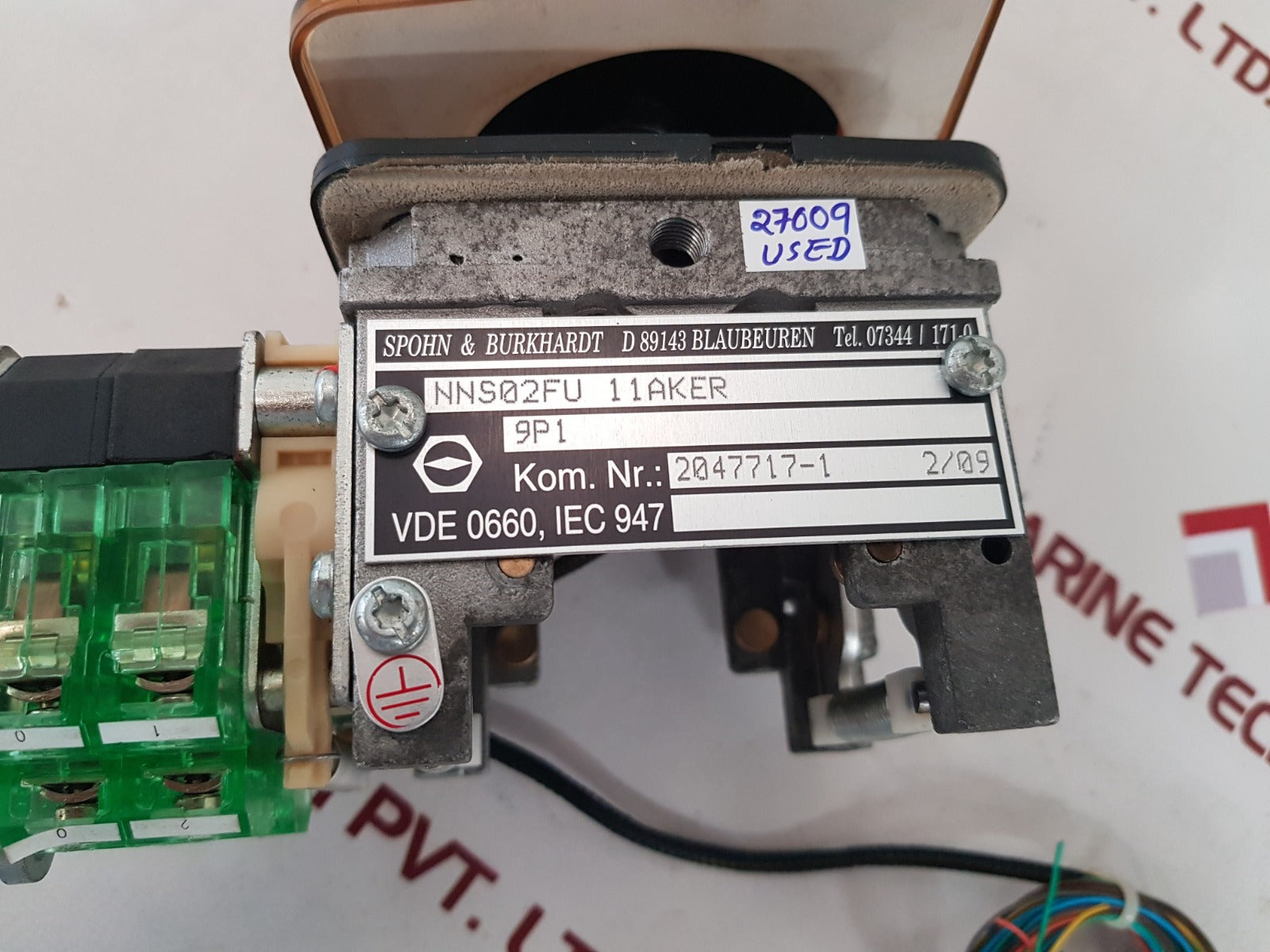 Spohn & burkhardt nns02fu 11aker joystick controller