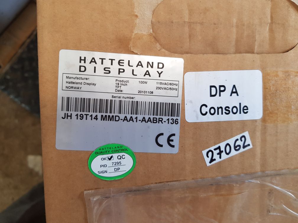 Hatteland display jh 19t14 mmd-aa1-aabr-136