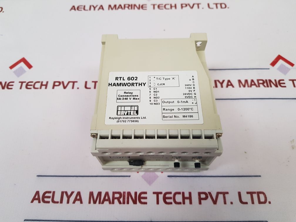 Raytel rtl 602 temperature controller
